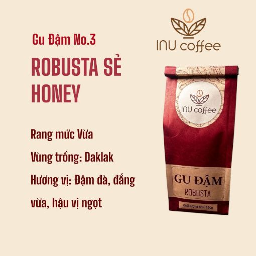 Ảnh của GU ĐẬM  No.3 - Robusta Sẻ sơ chế Honey